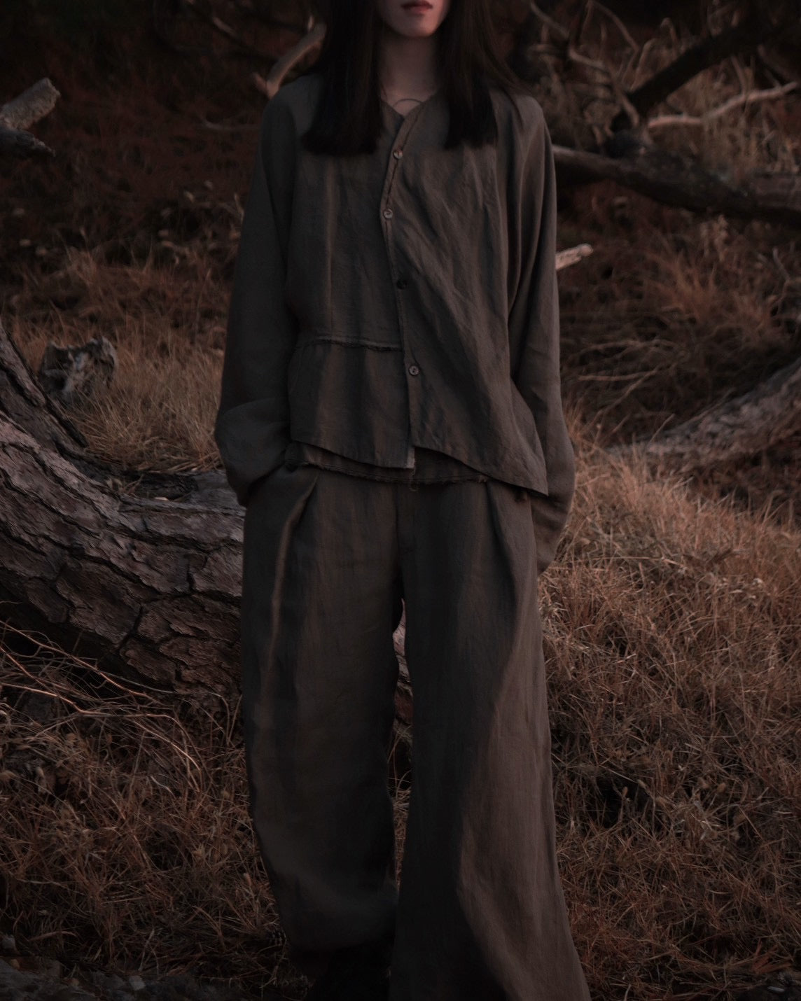 low-rise slacks