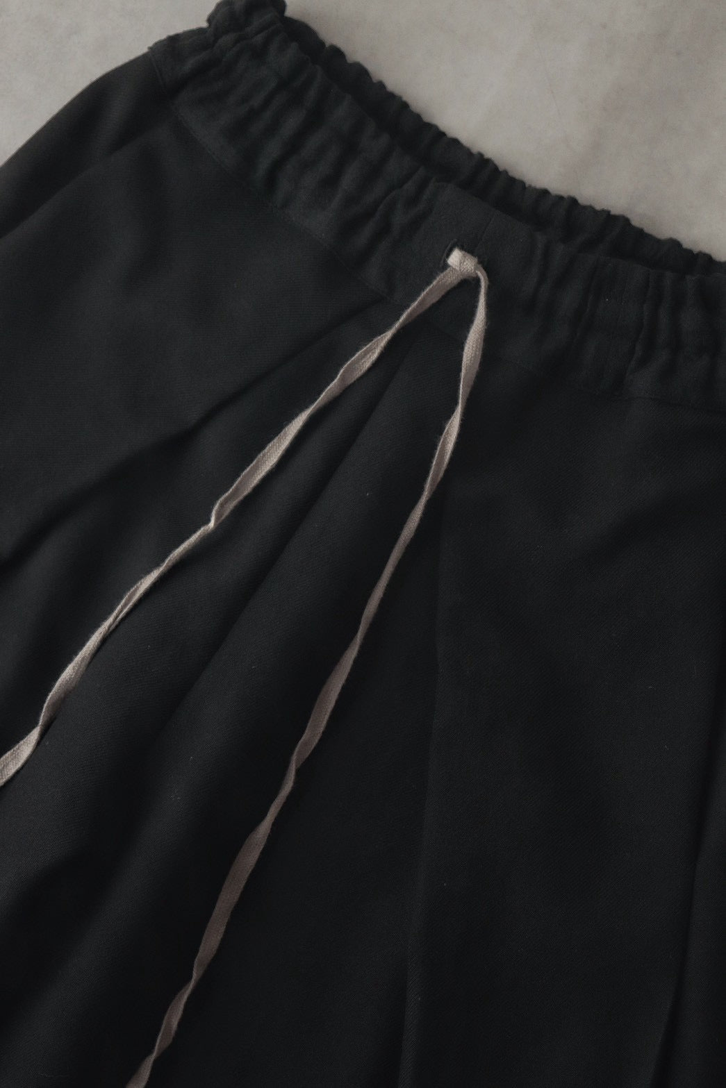 tucked tapered easy slacks