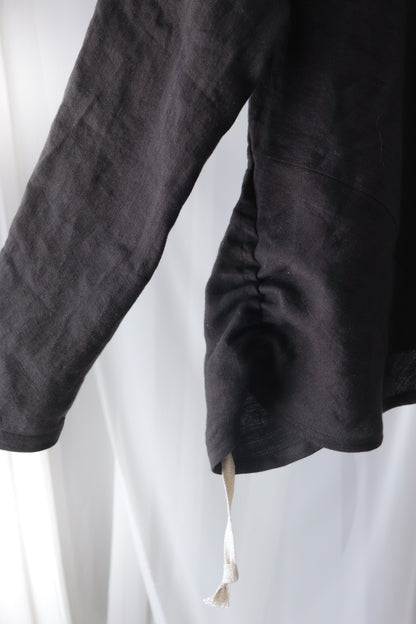 bias-cut pullover