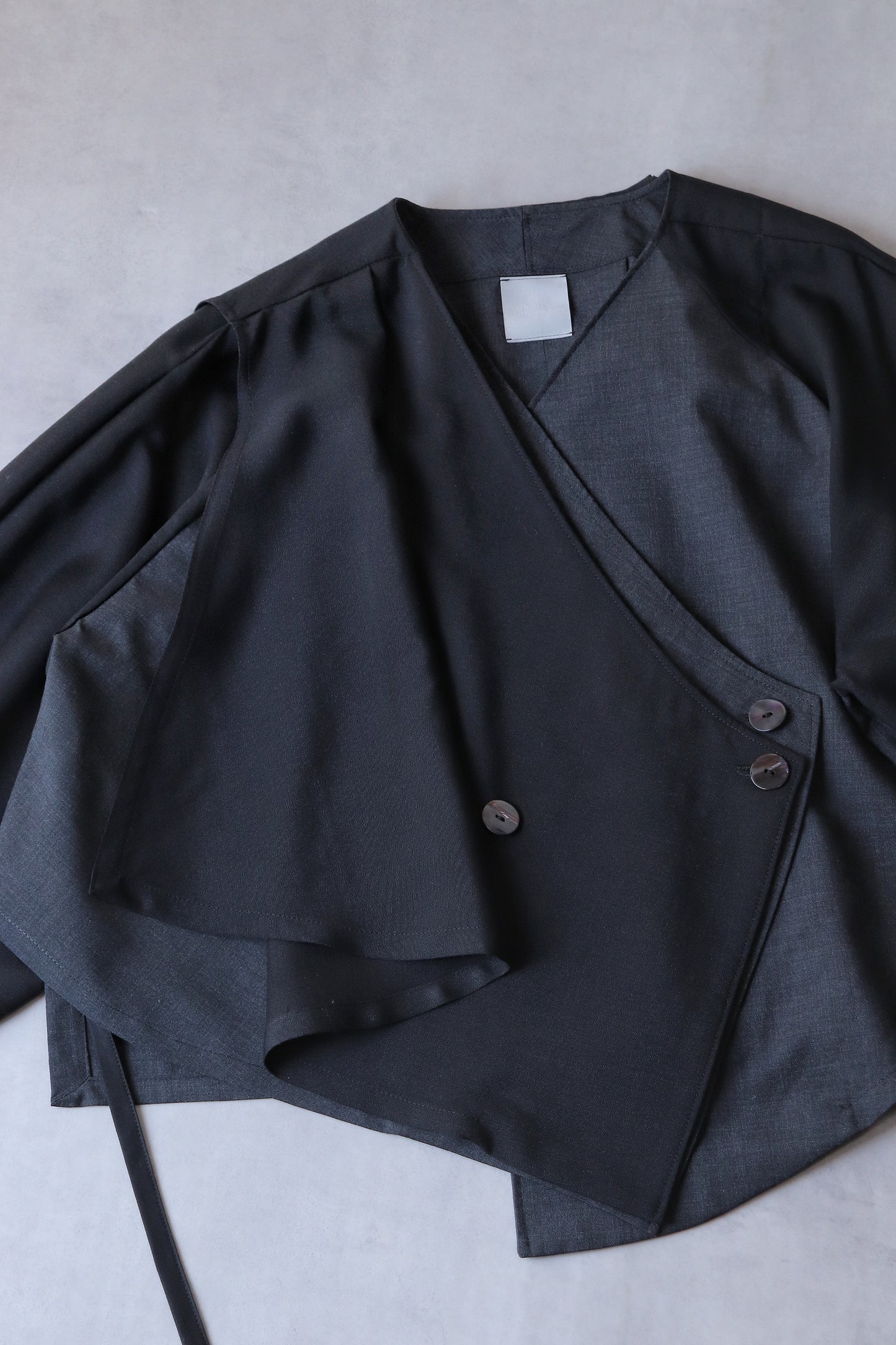 asymmetry layered haori