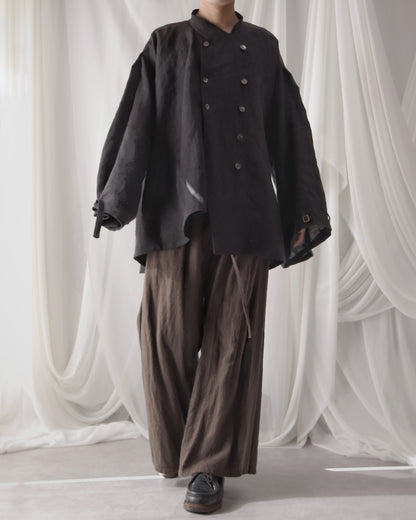 double breasted shirts blouson