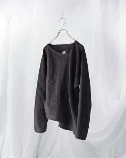 bias-cut pullover