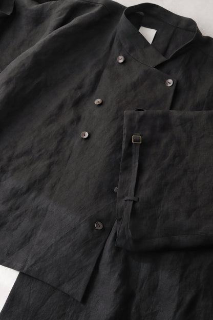 double breasted shirts blouson