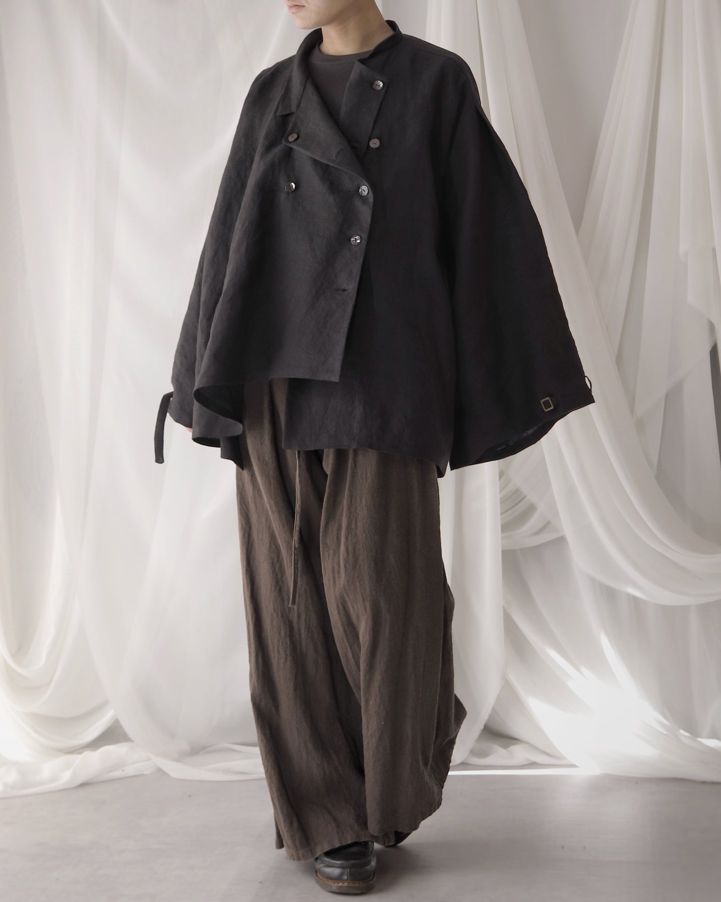 double breasted shirts blouson