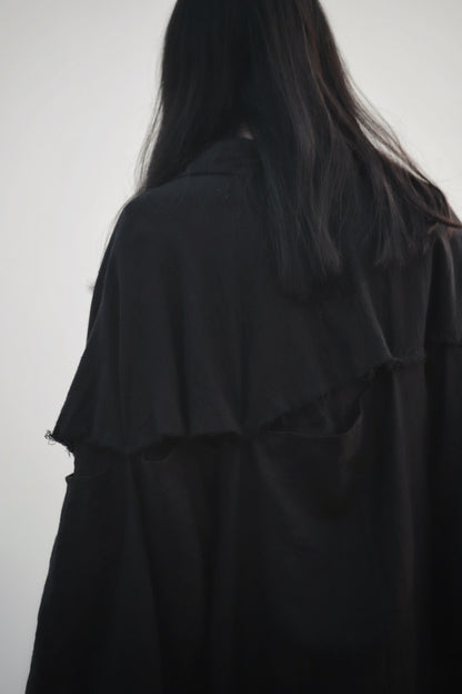 mid-length slit haori