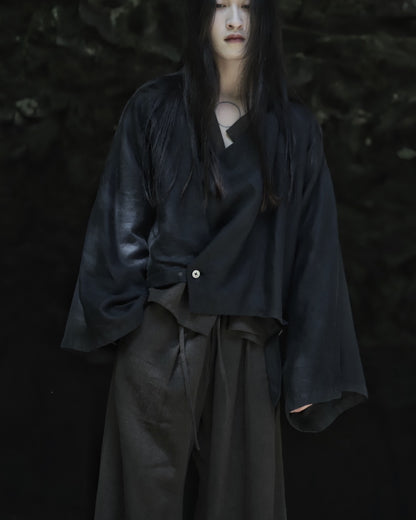 flare sleeve haori blouson