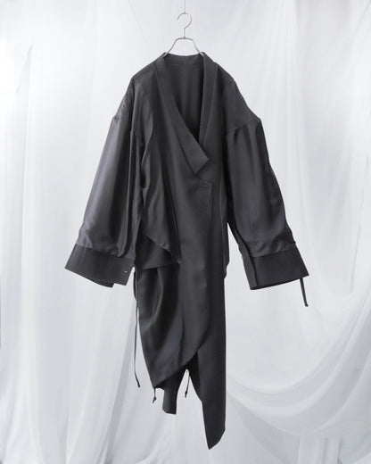 wool&linen coat