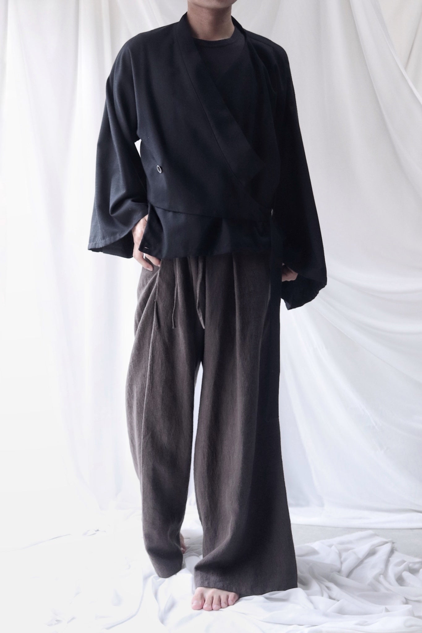 flare sleeve haori blouson