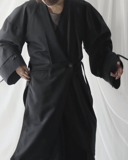 wool&linen coat
