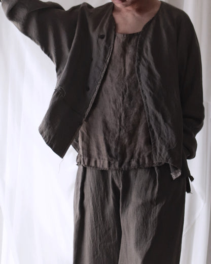 collarless shirts