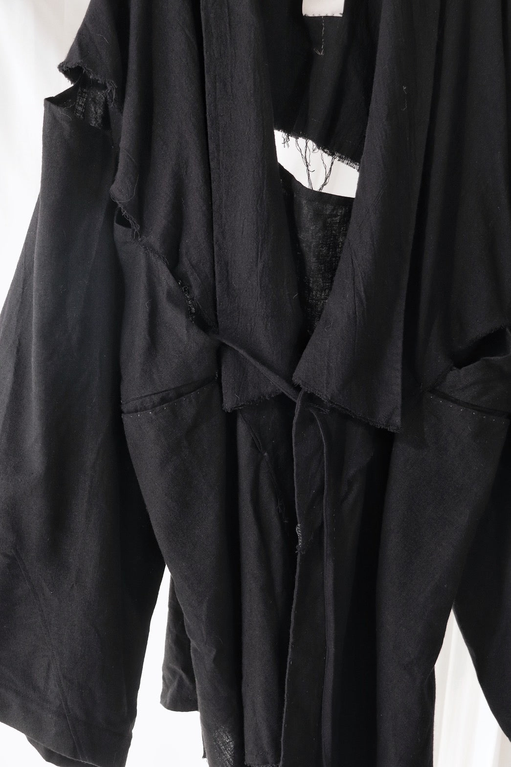 mid-length slit haori