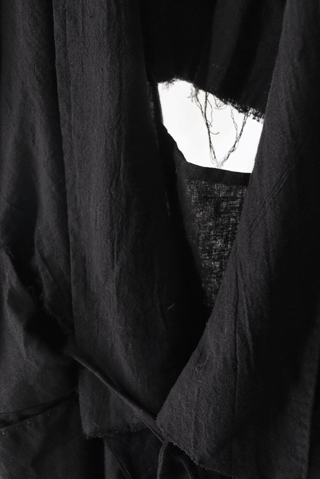 mid-length slit haori