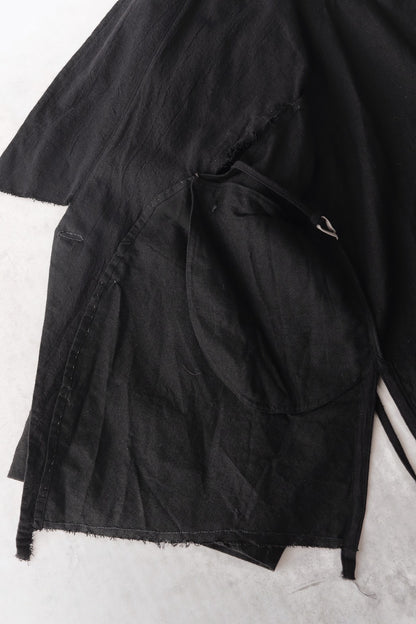 mid-length slit haori