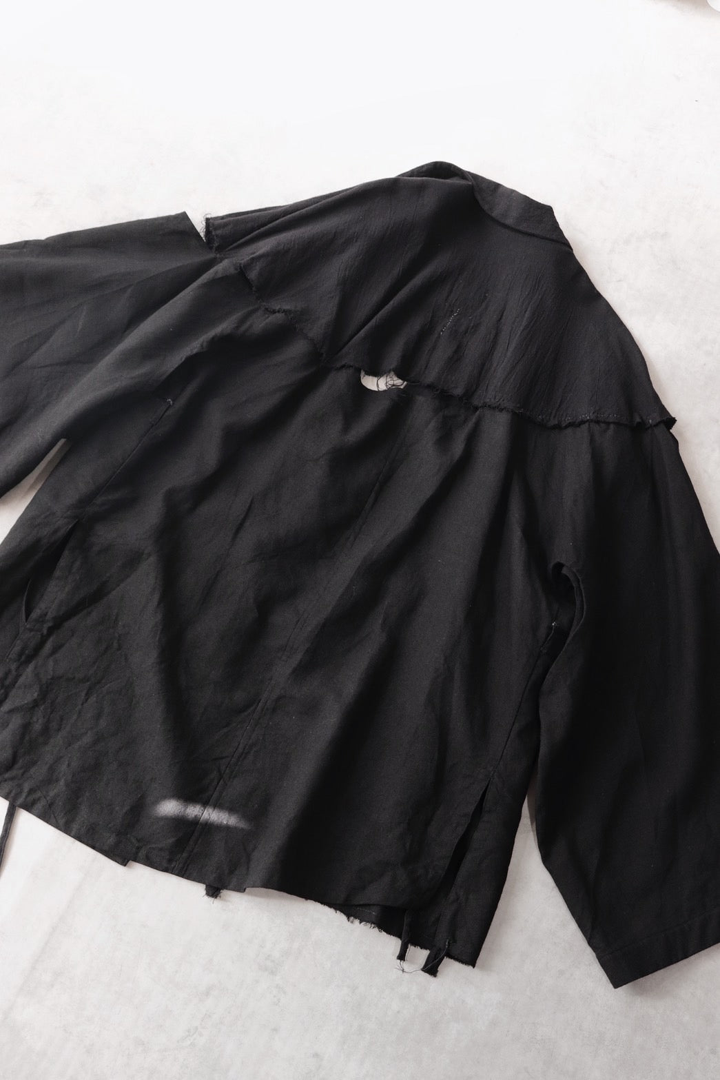 mid-length slit haori