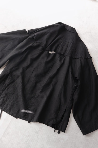 mid-length slit haori