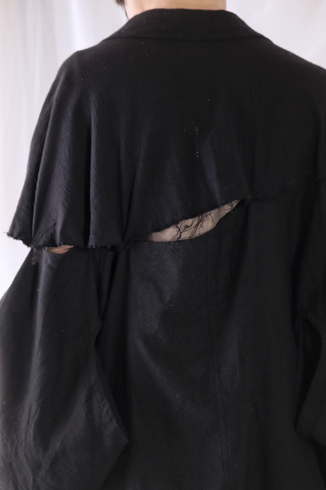 mid-length slit haori