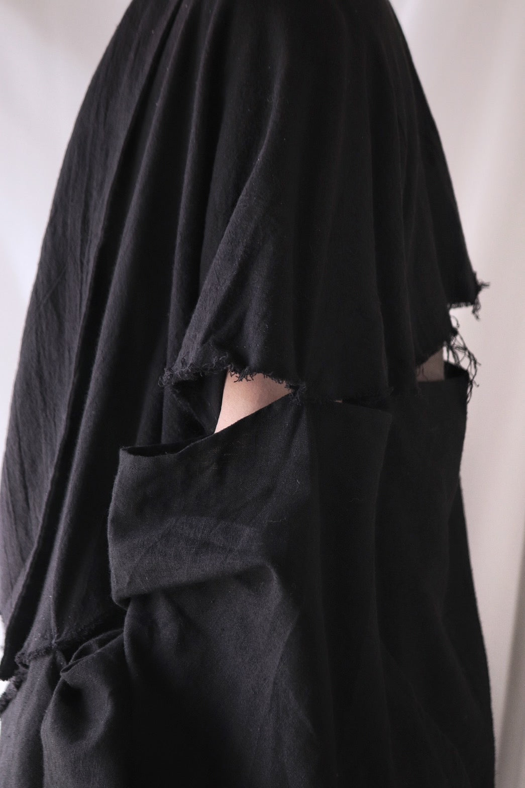 mid-length slit haori