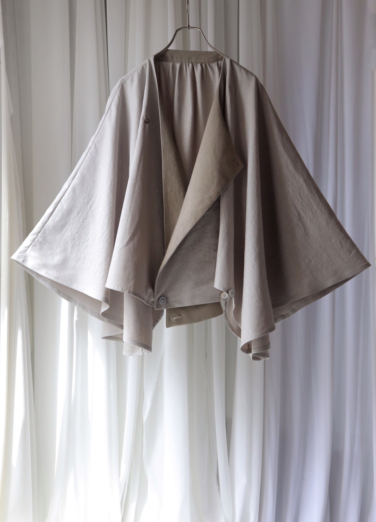 linen poncho 弌