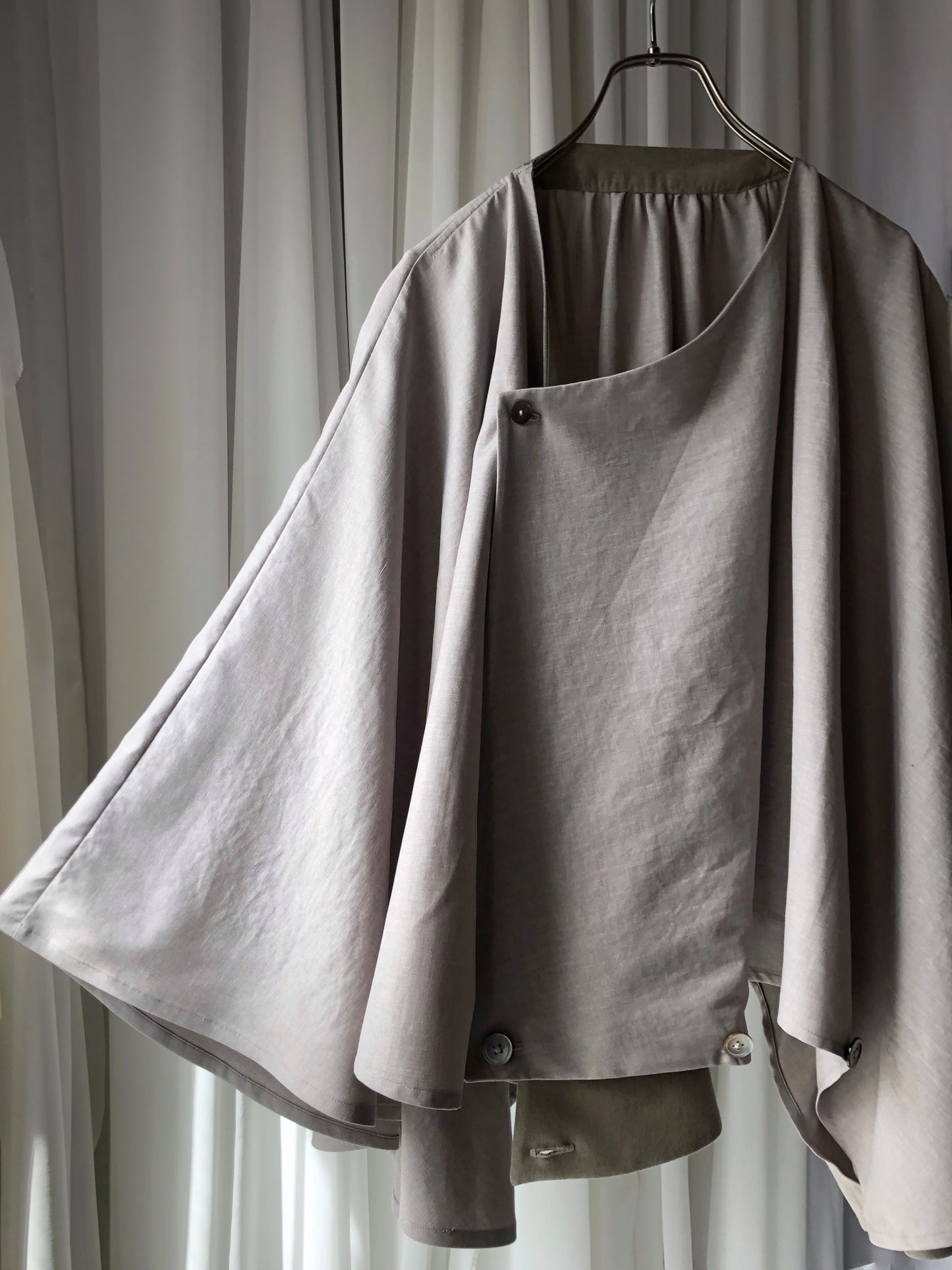 linen poncho 弌