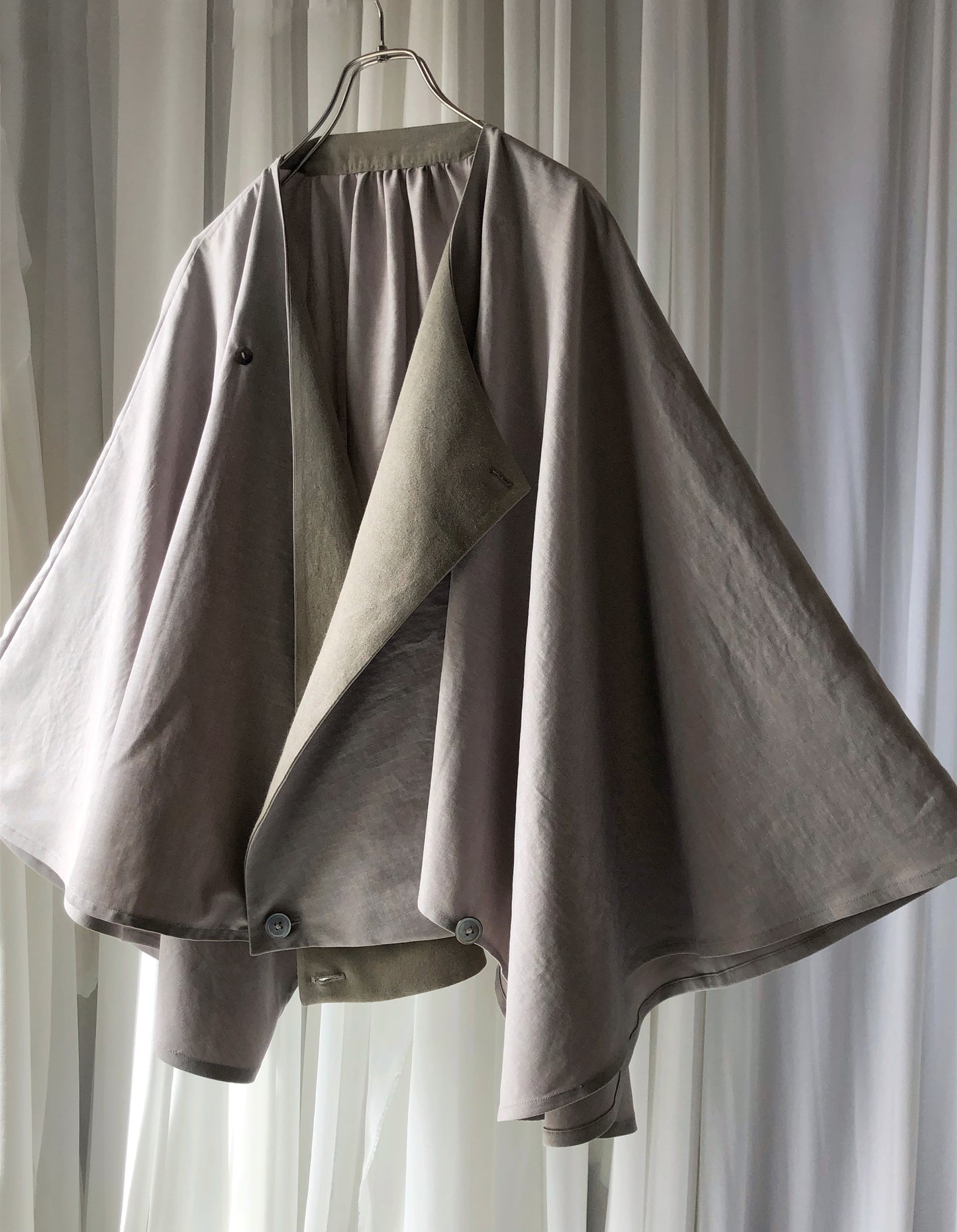 linen poncho 弌