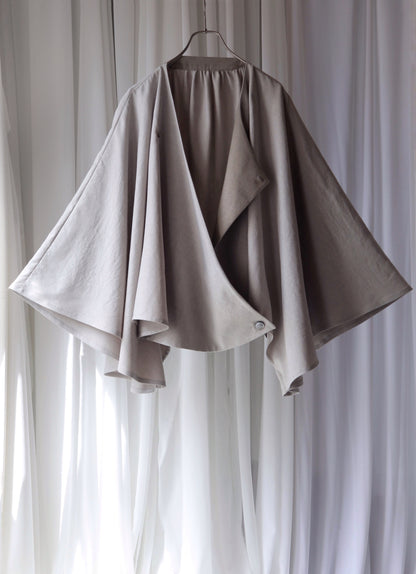 linen poncho 弌